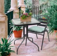Silla de Aluminio Moderna para Jardín - Resistente - Ahorro de Espacio - The Secret Home - details 1