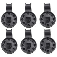 50pcs Clips De Plástico Para Red De Sombrilla Fuertes Y Resistentes Gancho De Apoyo Para Jaula De Cría Y Estufa Verdejante Accesorios De Sombrilla - details 0