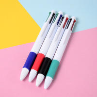 4pcs Pluma Bolígrafo Retráctil De Gel 0.7mm En 4 Colores Multi-Función Para Estudiantes Y Oficina Suministros Escolares Y De Oficina Estación De Trabajo - details 5