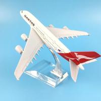 Modelo De Avión En Miniatura Airbus A380 Spirit of Australia Qantas 1/400 Escala Aleación De Metal 16cm Decoración Regalo Para Niños Colección - details 3