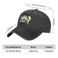 Gorro De Béisbol Unisex Kawaii Asesino Estilo Desgastado De Algodón Protección Solar Para Exteriores Tamaño Único Ajustable - details 3