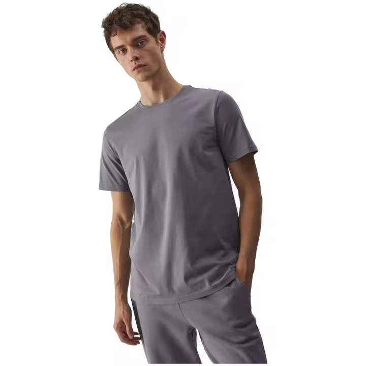 Camiseta de Manga Corta 4F  para hombre en color gris - 1