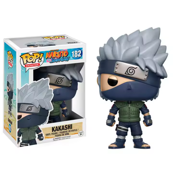 Figura Funko Pop Naruto Shippuden Kakashi-Figura de Vinilo Coleccionable - Idea de Regalo- Mercancia Oficial - Juguetes para Niños y Adultos - Movies Fans - Muñeco para Coleccionistas y Exposición - 1