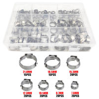 130pcs Aros De Torsión De Acero Inoxidable 304 Para Tubos De 5.8-21mm Sin Etapa Herramienta De Metal Para Sellado Y Artesanía - details 1