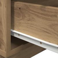 Costurero vidaXL con luces LED Roble Artesanal 100x36x49 cm - details 5