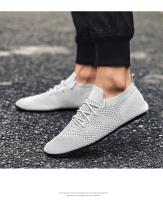Zapatos Casuales Para Hombres Ligeros Y Transpirables Zapatillas De Malla Para Mujeres Zapatos De Conducción Con Cordones Vulcanizados Para Exteriores Talla 36-47 - details 5