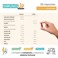 Avanceutics InmunoUp - Complemento alimenticio, vitaminas naturales, inmunidad, vitamina c, vitamina b - details 5