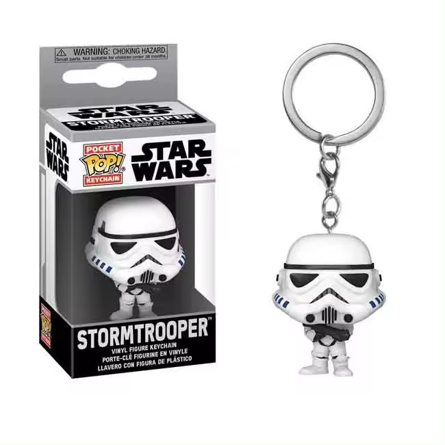Funko Pop! Llavero Star Wars, Stormtrooper - 1