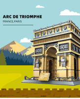 Bloques De Construcción Triumphal Arch De Francia 5223 Arco Triunfal De Francia Juguetes Educativos Para Niños Y Adultos Regalos De Cumpleaños Y Navidad - details 0