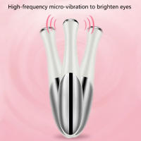 Masajeador De Ojos Mini Instrumento De Belleza Ion Importado Masajeador De Ojos Antiarrugas Vibración Batería DRY Instrucciones De Uso - details 0