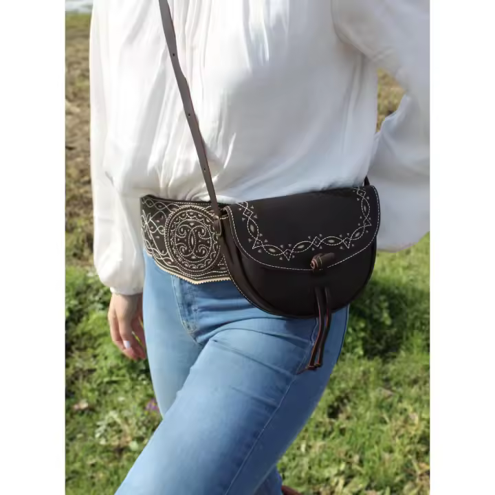BOLSO DE PIEL ROCIERO - 1