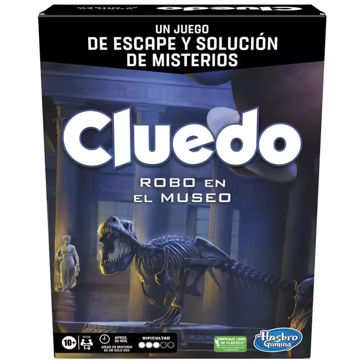 Cluedo Juego De Mesa Robo En El Museo Version Español - 1