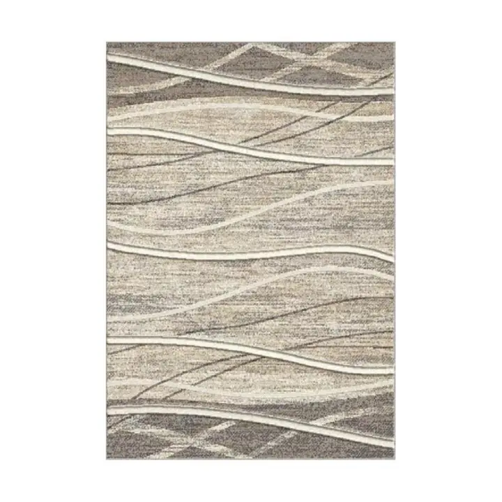 ALFOMBRA SALÓN SOHO 7924 Polipropileno Frise Efecto 3D Relieve Densidad Alta Peso Pesado Altura de Pelo Cómoda - 1