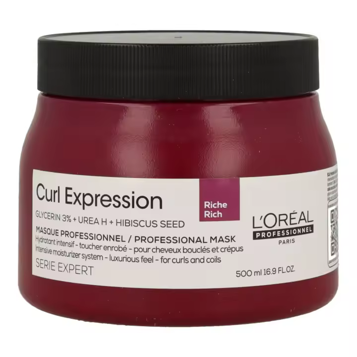 Loreal expert curl expression riche mascarilla 500 ml, mascarilla rica en expresión de rizos - 1