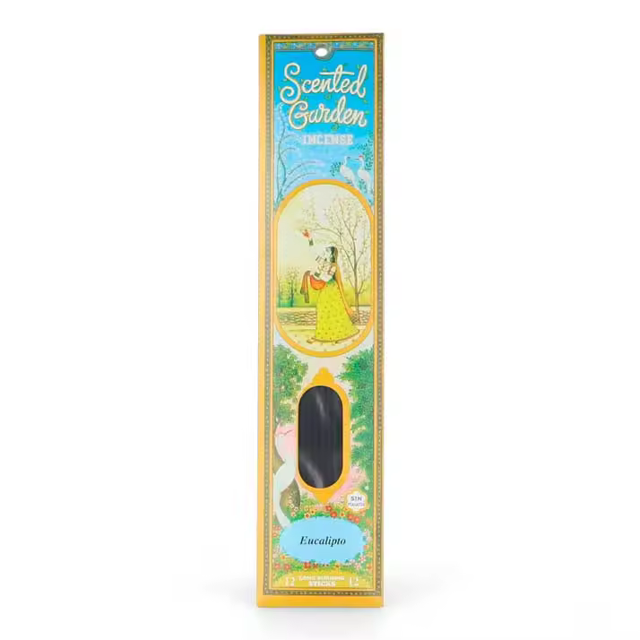 Incienso Stick Scented Garden Eucalipto Radhe Shyam - Aromaterapia Relajante - 1