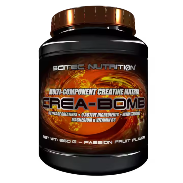 SCITEC NUTRITION - CREABOM - 660g Matriz multicomponente de creatina **Caducidad Cercana** Precio de ESCANDALO!!! - 1