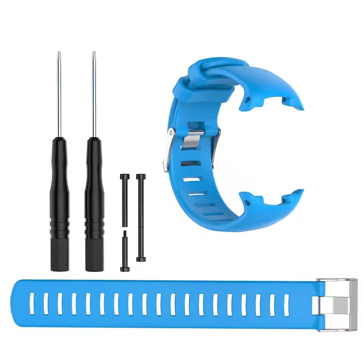 Pulsera Correa de silicona a prueba de Sudor para Suunto-d4 D4i-novo pulseras smartwatch - 1
