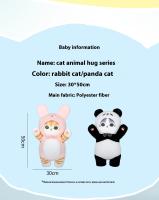 Muñeco De Peluche De Mofusand Tiburón Gato Panda Conejo Dibujos Animados Cojín De Abrazo Decoración De Habitación Regalo De Cumpleaños Kawaii - details 9