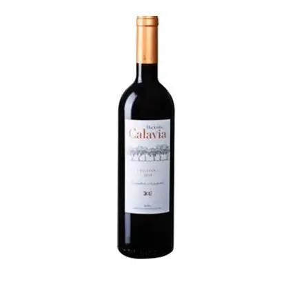 Vino tinto Bodega Hacienda Calavia Reserva elaborado con uvas de la variedad tempranillo tinto - 1