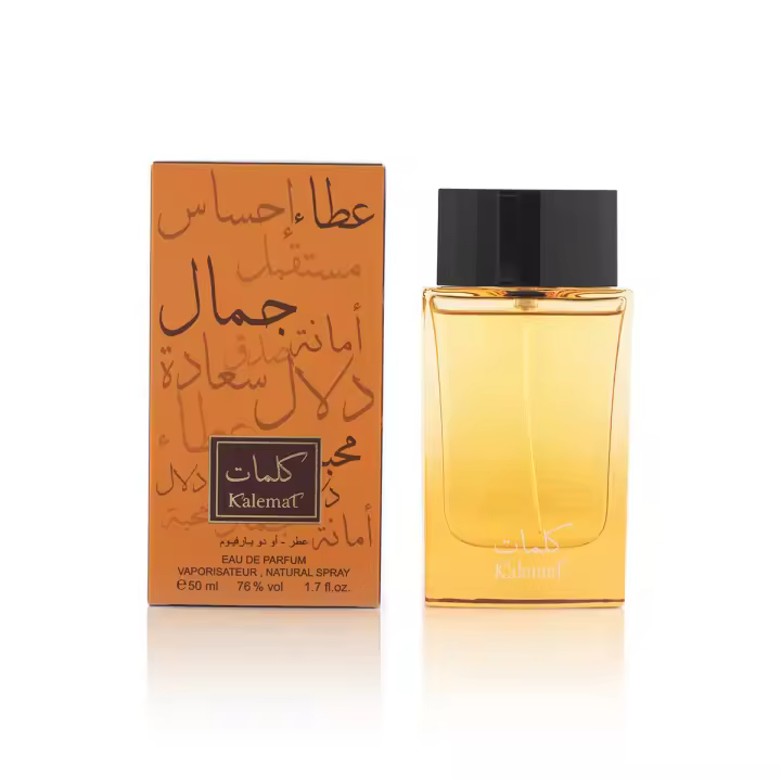 Kalemat 50 ml  Eau de Parfum Unisex  Azafrán, Canela, Vainilla y Sándalo  Aroma Amaderado y Ámbar. - 1
