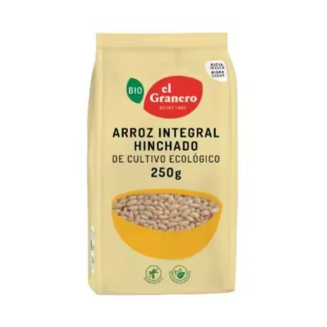 Arroz Integral hinchado Bio 250g El Granero Integral - 1