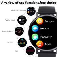 Reloj inteligente Bluetooth, monitoreo de azúcar en sangre, pantalla HD, frecuencia cardíaca saludable, ECG, PPG, oxígeno en sangre, sueño, monitoreo de ejercicio las 24 horas, llamada - details 0