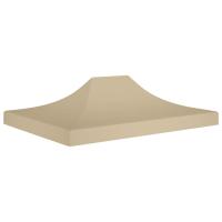 vidaXL Techo de Carpa para Celebraciones 4,5x3 m 270 g/m² Cenador Toldo Color Azul,  Blanco,  Burdeos y mas - details 1