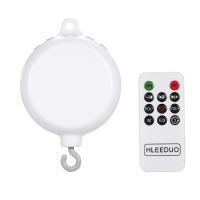 Juguete Musical Para Cuna De Bebé Con 35 Canciones Caja De Música Control Remoto Y Llavero USB Movimiento De Campanas Para Niños - details 6