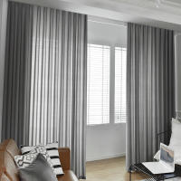 Cortina Moderna Y Minimalista De Color Sólido Translúcida Para Decoración De Sala De Estar 1 Pieza Con Bolso De Percha Proporciona Privacidad - details 16