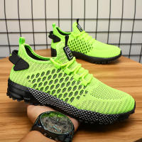 Zapatos De Deporte Casual Para Hombre MAEDEF 2024 Verano Transpirables Y Cómodos Zapatillas De Correr Y Caminar Con Cordones Material De Suela De Goma Talla Verdadera - details 14
