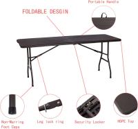 Gerimport Mesa Plegable 180X76X74 CM - details 2