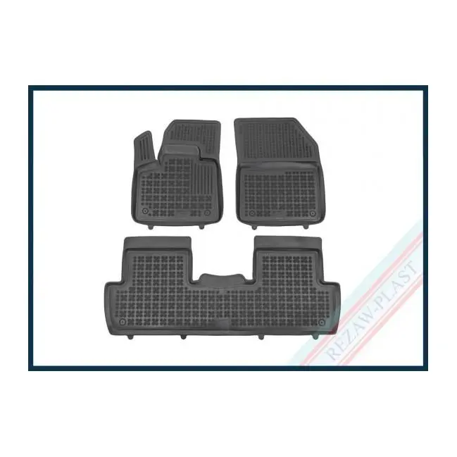 Rezaw Plast Alfombrilla caucho 3D premium  Peugeot 5008 II  2017 -  REF: 201315 - 1