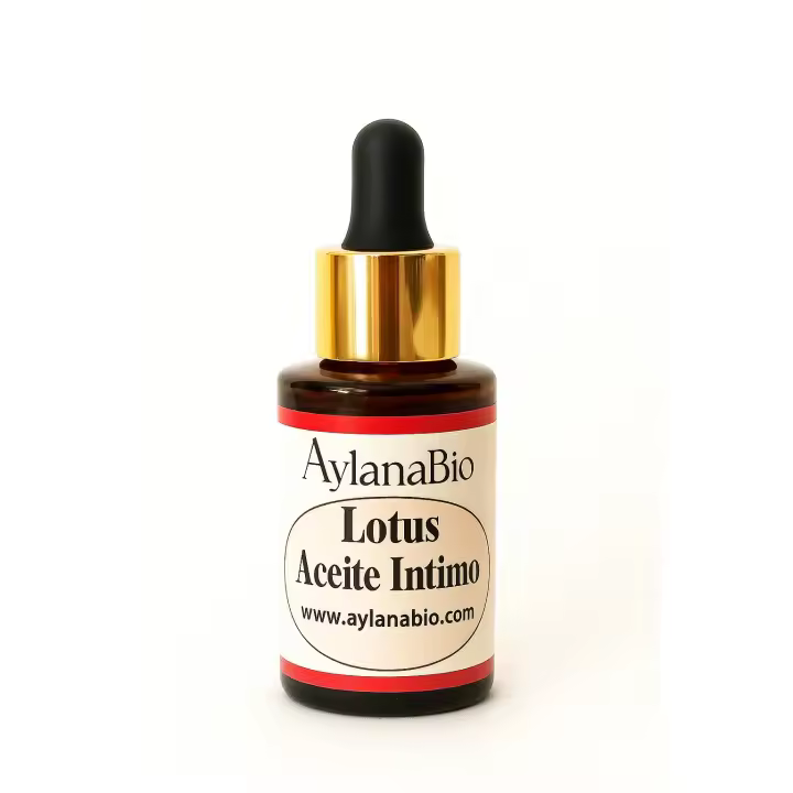 Aylanabio — Aceite Íntimo Lotus BIO | Cuidado Femenino | Caléndula y Ylang-Ylang | Bienestar | Artesanal BioVidaSana - 1