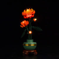 Luz LED Lazishi 10368 Para Bloques De Construcción Chrysanthemum Accesorios De Iluminación Solo Iluminación Sin Batería Compatible Con Lego Unisex - details 2