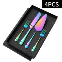 Juego De Cuchillo Y Espátula Para Pastel De Acero Inoxidable Herramienta De Pan Y Queso Para Cocinar Y Hornear Regalo - details 14