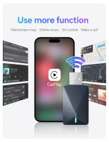 Nueva Adaptable Mini Wireless Box 2 En 1 CarPlay Android Auto Smart Plug And Play Dongle Bluetooth WiFi Conexión Rápida Para Coche - details 8