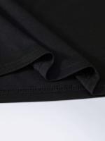 Camiseta De Verano Para Hombre 100% Algodón Cómodo Y Suelto Con Impresión De Sistemas Solares Y Planetas Cuello Redondo Manga Corta Top Transpirable - details 5