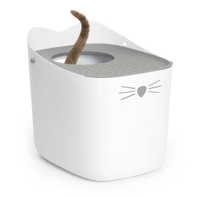 Catit Pixi - Arenero para Gatos con Entrada Superior - 1