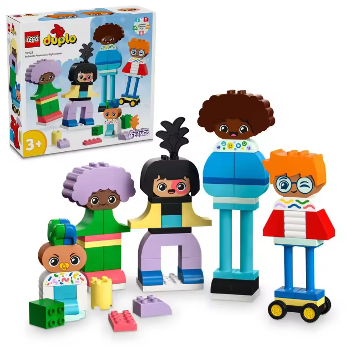 LEGO 10423 DUPLO Mi Ciudad Gente Construible con Grandes Emociones Set - 1