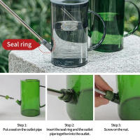 Jarrón De Riego Con Cabeza Larga 1/1.5L Y Shovel De Jardín Para Plantas Interiores Y Exteriores Regadío De Jardín En Plástico - details 6