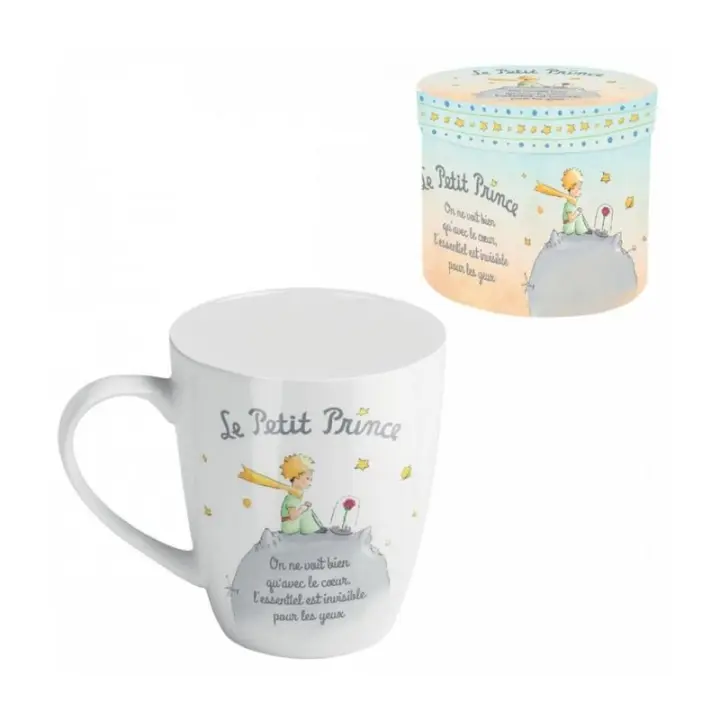 Enesco Taza El Principito dibujo del planeta caja de regalo El Principito - 1