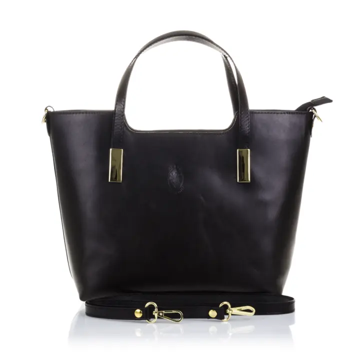 Firenze Artegiani. Agostina Bolso tote Mujer.Piel auténtica Tamponato  . Made in Italy. Vera Pelle Italiana. - 1