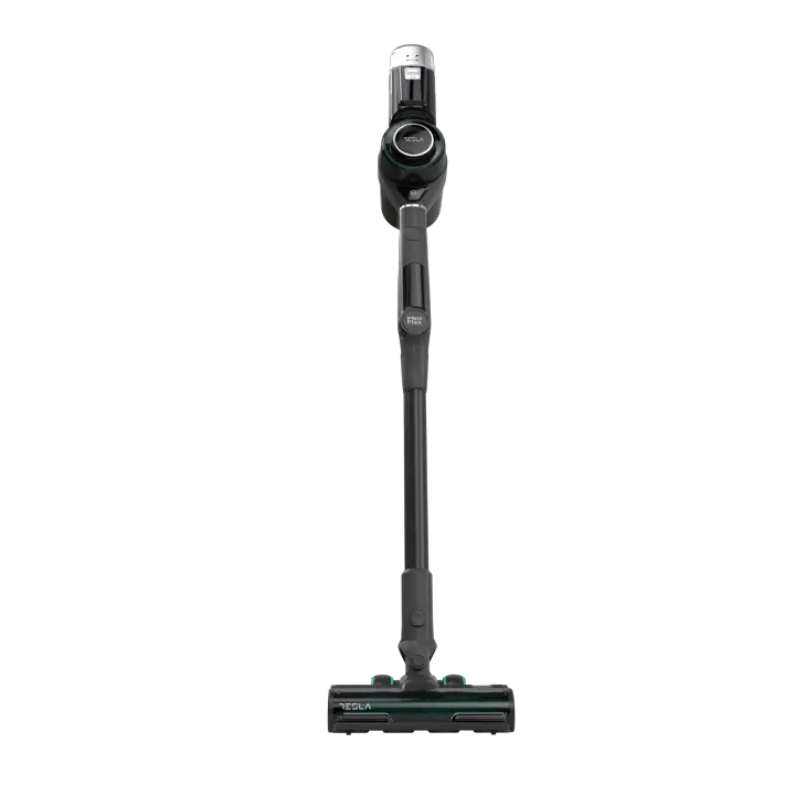 TESLA Aspiradora de Mano HS500GF, 400W, Depósito 600ml, Filtro HEPA Lavable, Batería Larga Duración, 5 Velocidades, Negro - 1