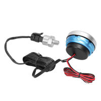 Medidor De Presión De Aceite Para Coche 52mm Pantalla Digital LED 9-35V Con Sensor De Alarma 1/8NPT Material ABS + Metal - details 9