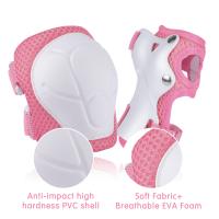 Juego de casco y protectores para niños de 3 A 10 años, de Bicicleta Cascos, Cascos de patineta para niños y niños, juego de rodilleras, coderas y muñequeras, para Cycling, sobre patinetas - details 2