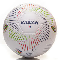 KASIAN Balón Fútbol Sala KS500 Control Técnica en Pista Ideal Entrenamiento y Competición, PU de Alta Calidad  Costuras Invisibles Paneles sellados Alta Amortiguación Blanco - details 0