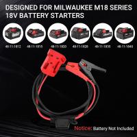 Kit De Arranque De Saltar Para Herramientas Eléctricas Milwaukee M18 Cable De Poder 8AWG Igniter De Batería De Coche Emergencia Automotriz - details 10