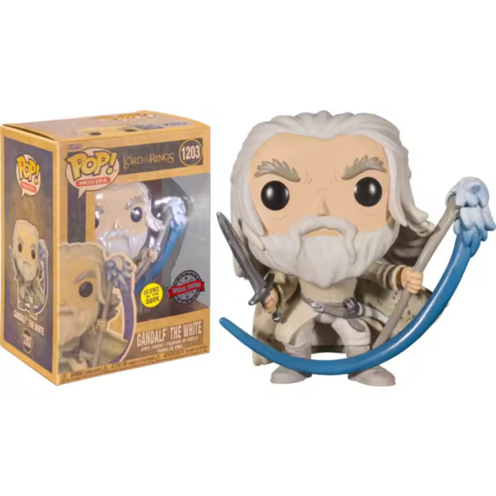 Funko Gandalf Earth day exclusivo Señor Anillos Lord Rings 1203 GITD  Pop Vinyl Brilla en la oscuridad - 1