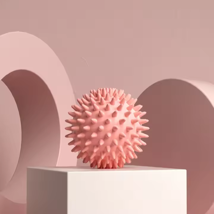 Bola De Masaje Deportiva De 6CM Libro De Libresión Fascial Masajeador De Tissue Profundo Punto Triger Recuperación Muscular Alivio Del Dolor Duradero Espinilla - 1