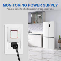 Alarma De Fallo De Alimentación 1PC Selizador De Alerta De Circuito Para Recordatorio De Apagón En Congelador De Garaje Monitor De Corte De Energía - details 0